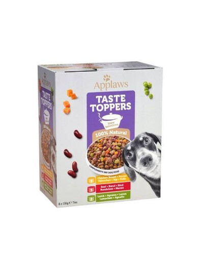 APPLAWS Applaws Dog Tin Stew Multipack mokra karma dla psów dorosłych, 8x156g