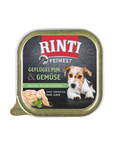 Feinest Poultry Pure&Vegetables tacka drób i warzywa 150 g