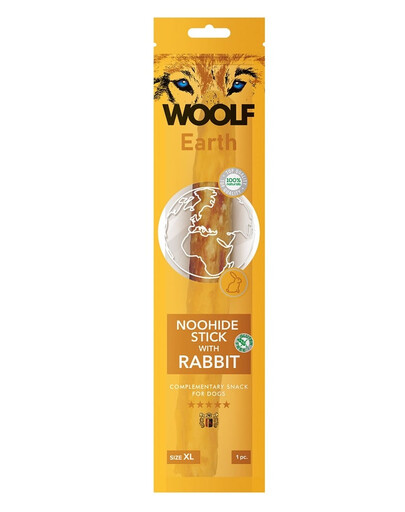 Earth Noohide Stick with Rabbit XL 85g pałeczka z królikiem