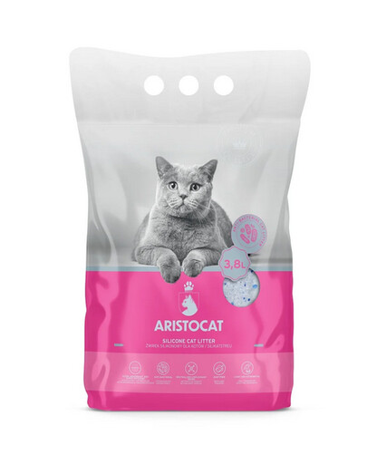 ARISTOCAT Żwirek silikonowy PREMIUM dla kotów bezzapachowy 16x3.8l