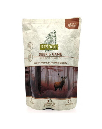 Adult Forest Roots Jeleń i dziczyzna 410 g