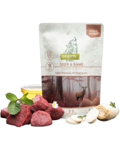 Adult Forest Roots Jeleń i dziczyzna 410 g