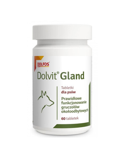 Dolvit Gland 60 tab. prawidłowe funkcjonowanie gruczołów okołoodbytowych