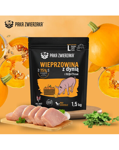 Seventh Heaven Karma sucha Wieprzowina z dynią L 1,5 kg