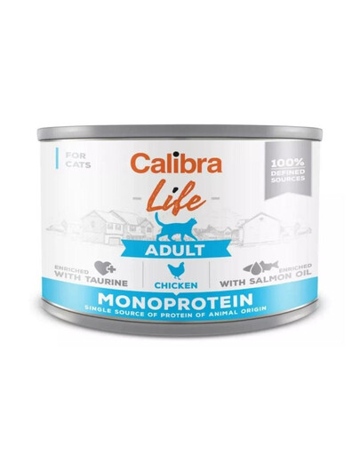 Cat Life Adult Chicken 200 g monoproteinowa karma z kurczakiem dla kotów