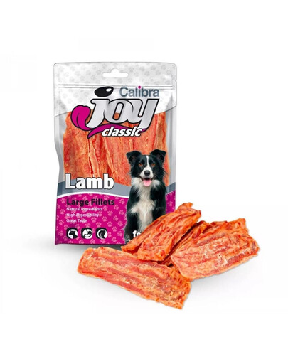 Dog Joy Classic Large Lamb Fillets 80 g duże filety z jagnięciny