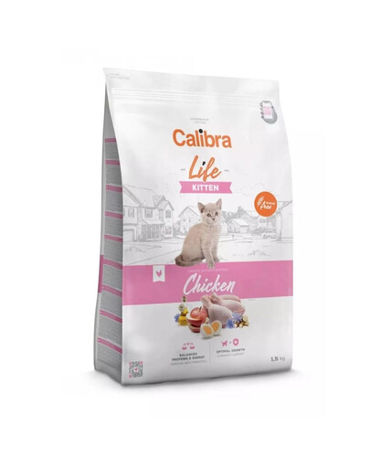 Cat Life Kitten Chicken 1,5 kg z kurczakiem dla kociąt