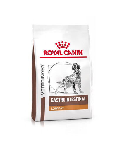 Royal Canin Dog Gastro Intestinal Low Fat Canine 12 kg - sucha karma dla psów o obniżonej zawartości tłuszczu i z zaburzeniami żołądkowo jelitowymi 12kg