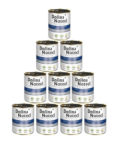 DOLINA NOTECI Premium Bogata W Dorsza Z Brokułami zestaw 10x800g