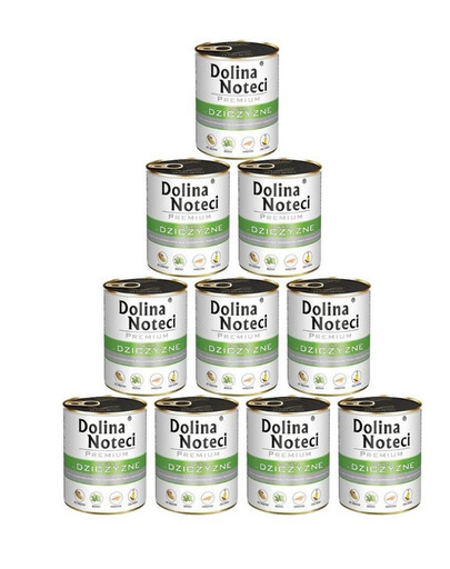 DOLINA NOTECI Premium Bogata W Dziczyznę zestaw 10x800g