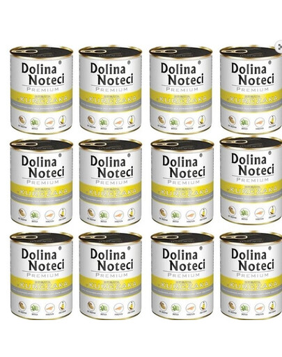 DOLINA NOTECI Premium o smaku Kurczaka zestaw 12x800g