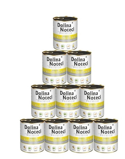 DOLINA NOTECI Premium Bogata W Kurczaka zestaw 10x800g