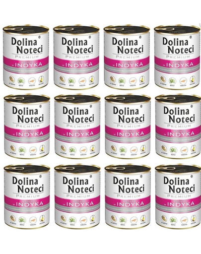 DOLINA NOTECI Premium Bogata W Indyka zestaw 12x800g