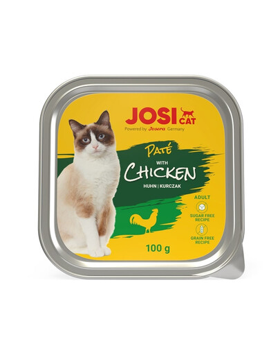 JosiCat Pasztet z kurczakiem dla kota 100g