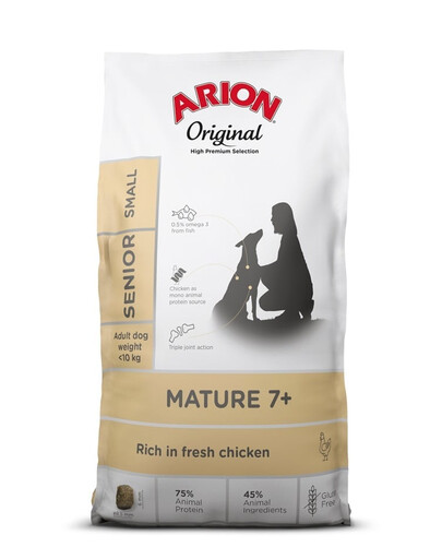 Original Mature 7+ Senior Small Chicken Rice 7 kg