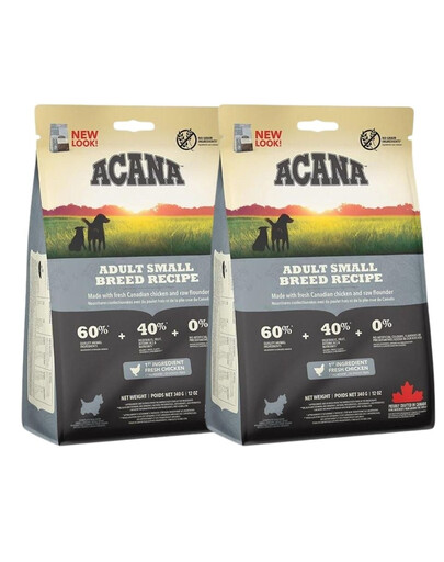 ACANA Adult Small Breed 2x340g