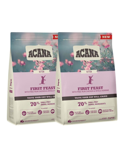 ACANA First Feast Cat 2x340 g karma dla kociąt