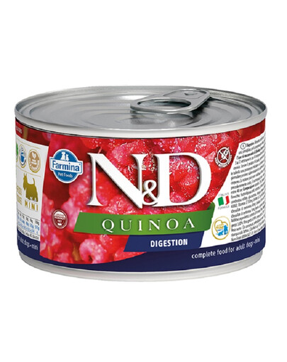 N&D Quinoa Digestion Dog 140 g jagnięcina dla psów z zaburzeniami trawienia