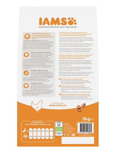 IAMS ProActive Health Mature & Senior All breeds Chicken 3 kg- sucha karma dla psów małych i średnich powyżej 7 roku życia