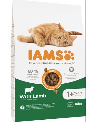 IAMS ProActive Health Adult with Lamb & Chicken 10kg- sucha karma dla dorosłych kotów