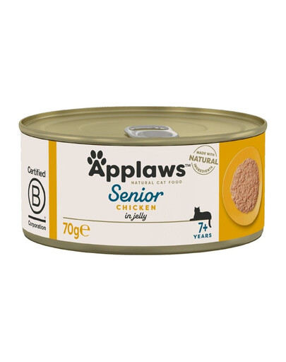 APPLAWS Natural Cat Food Senior Chicken in Jelly 70 g kurczak w galaretce dla starszych kotów