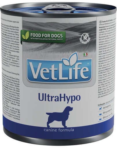 FARMINA Vet Life Natural Diet Dog UltraHypo karma mokra dla psa 300 g