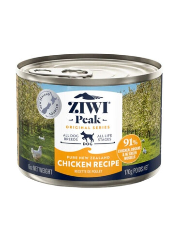 ZIWIPEAK Dog Original Series Chicken 170 g Kurczak mokra karma dla psów