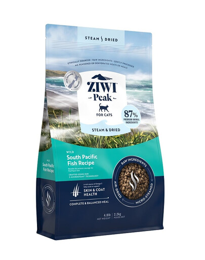 ZIWIPEAK Cat Steam & Dried Fish 2,2 kg Ryba suszona karma dla kotów