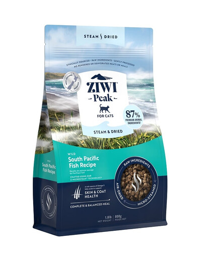 ZIWIPEAK Cat Steam & Dried Fish 800 g Ryba suszona karma dla kotów