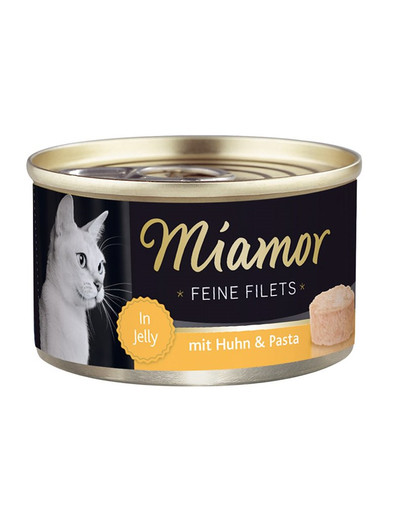 MIAMOR Feine Filets kurczak  i  makaron 100 g - karma dla kotów