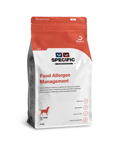 SPECIFIC Dog Food Allergen Management CDD karma weterynaryjna dla psów z alergią pokarmową 2 kg