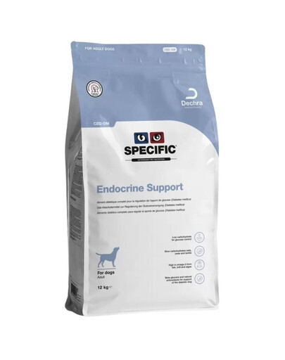 SPECIFIC Dog Endocrine Support CED-DM karma weterynaryjna dla psów z cukrzycą 12 kg