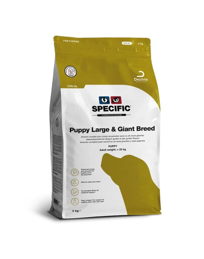 SPECIFIC Dog Puppy Large & Giant CPD-XL karma sucha dla szczeniąt ras dużych 4 kg