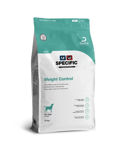 SPECIFIC Dog Weight Control CRD-2 karma weterynaryjna dla utrzymania prawidłowej masy ciała u psów 12 kg