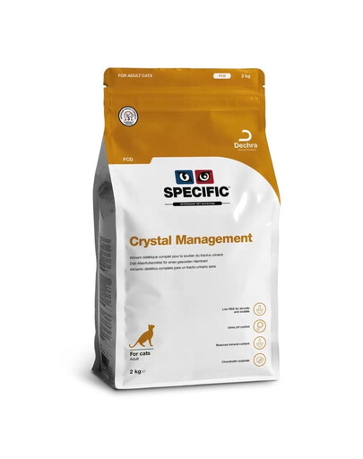 SPECIFIC Cat Crystal Management FCD karma weterynaryjna przeciw struwitom dla kotów 2 kg