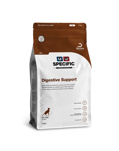 SPECIFIC Cat Digestive Support FID karma weterynaryjna dla kociąt i kotów dorosłych z problemami żołądkowo-jelitowymi 2 kg