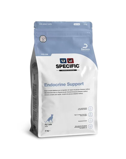 SPECIFIC Cat Endocrine Support FED-DM karma weterynaryjna dla kotów z cukrzycą 2 kg