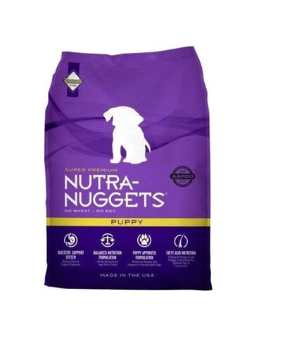 NUTRA NUGGETS Puppy Small Medium 15 kg karma dla szczeniąt ras średnich i małych