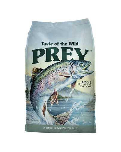 TASTE OF THE WILD Prey Trout pstrąg 11,34 kg bezzbożowa karma dla psów