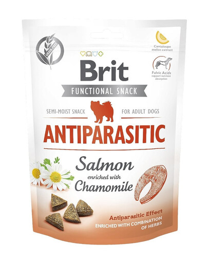 BRIT Care Dog Functional snack Antiparasitic Łosoś przysmak przeciw pasożytom dla psów 150g