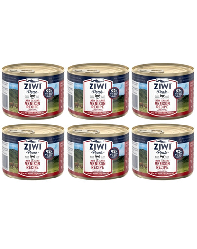 ZIWIPEAK Cat Venison Dziczyzna 6c185 g - mokra karma dla dorosłych kotów