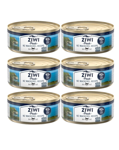 ZIWIPEAK Cat Mackerel Makrela, 6x85 g - mokra karma dla kotów