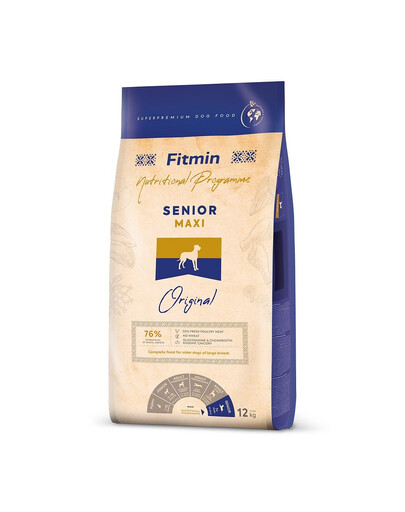 FITMIN Senior Maxi Original dla psów starszych dużych ras 12 kg