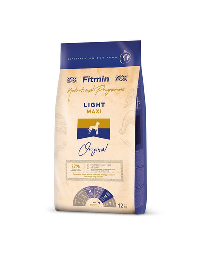 FITMIN Light Maxi Original dla psów z nadwagą 12 kg