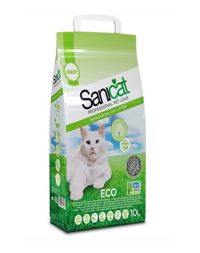 SANICAT Eco Cat Litter  - ekologiczny żwirek 10 l