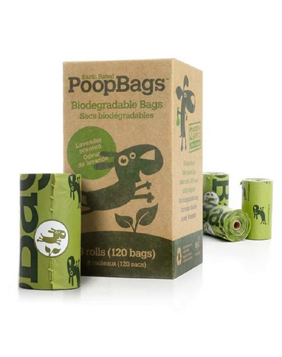 POOPBAGS EARTH RATED Woreczki eco-friendly (8x15szt)