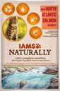 IAMS Naturally Adult Cat with North Atlantic Salmon in Gravy 85 g mokra karma w sosie dla kota