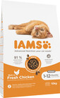 IAMS Cat Kitten & Junior All Breeds Chicken 10 kg - sucha karma dla kociąt