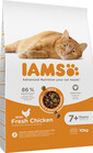 IAMS Cat Senior All Breeds Chicken 10 kg - karma sucha dla starszych kotów