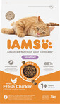 IAMS For Vitality Cat Adult Hairball Chicken 3 kg sucha karma dla kota